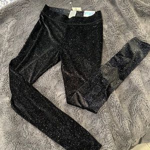 Pink Shimmer Velour Legging